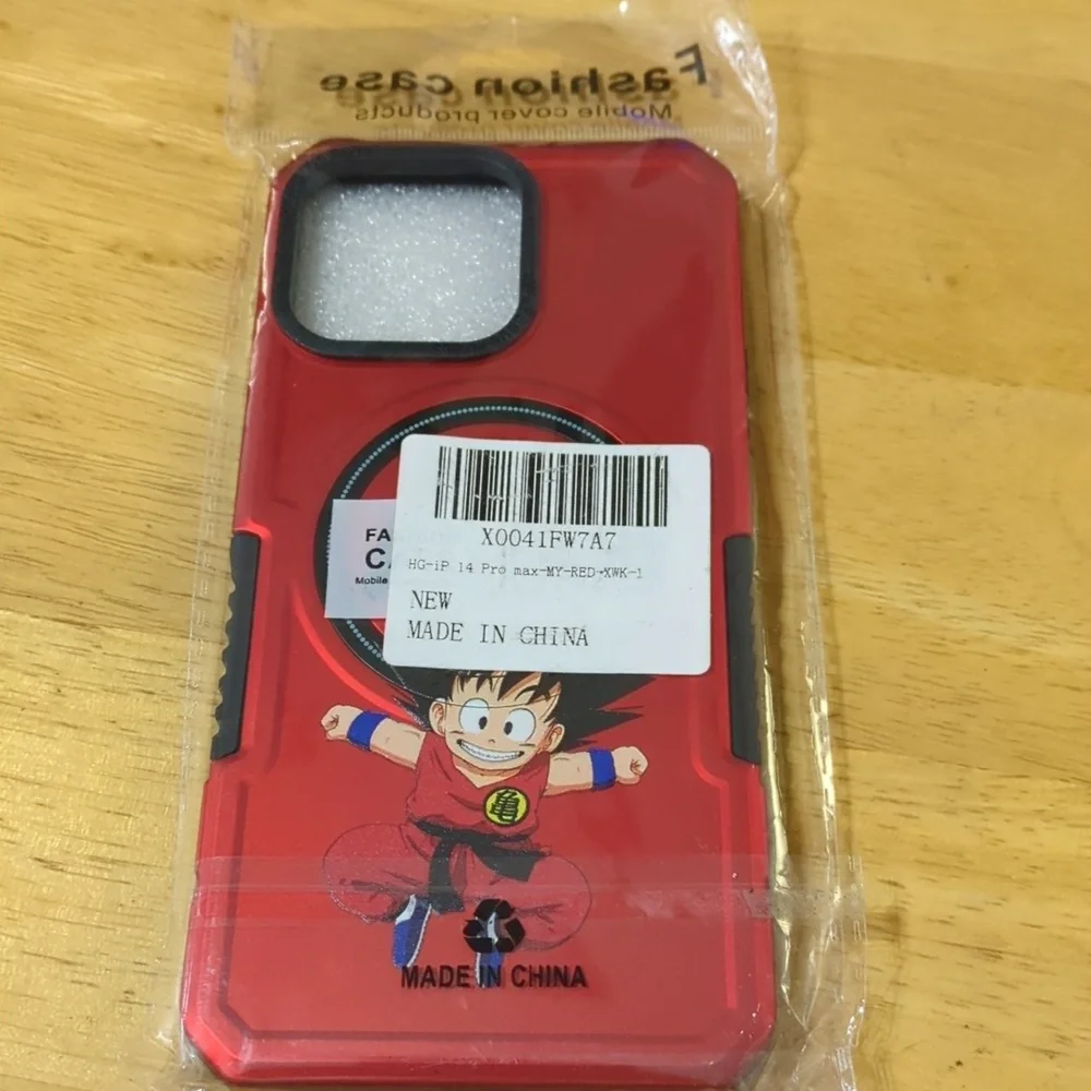 Anime Dragon Ball Z Goku phone case IP 14 Max